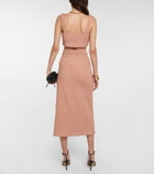 Altuzarra - Bijou gingham cropped top
