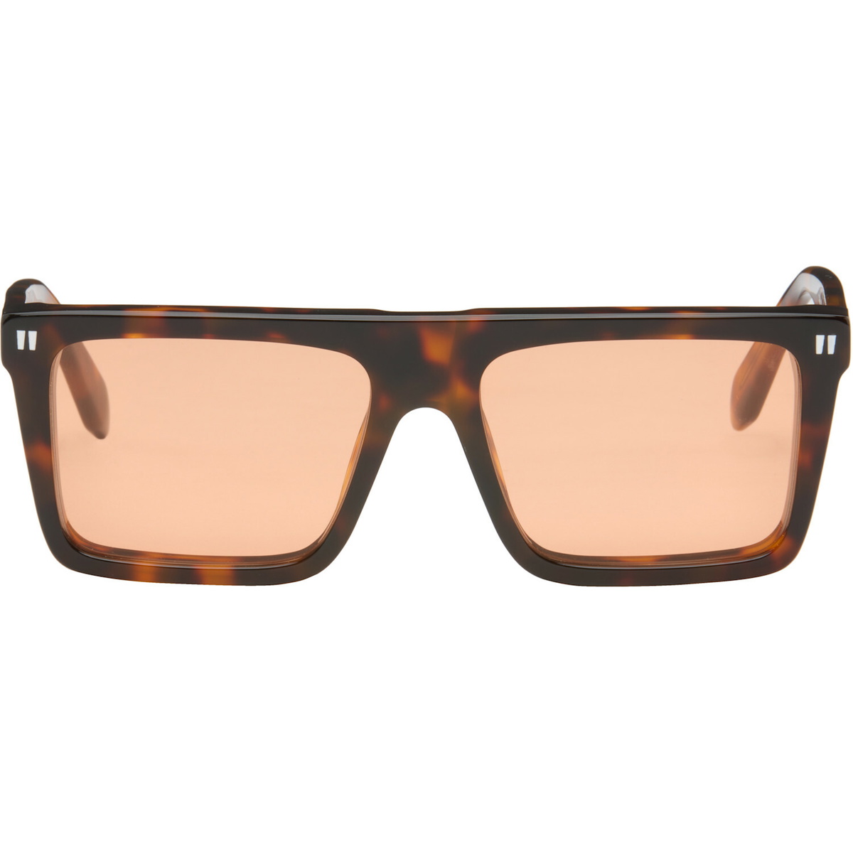 Off-White Brown Bridgeport Sunglasses