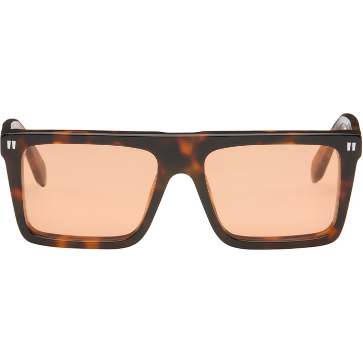 Photo: Off-White Brown Bridgeport Sunglasses