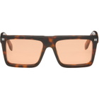 Off-White Brown Bridgeport Sunglasses