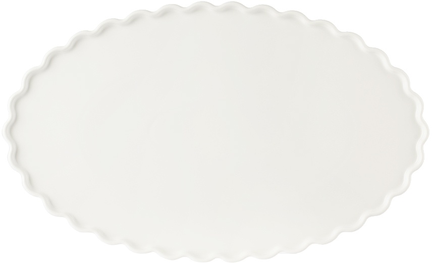 Photo: Fazeek White Wave Oval Platter