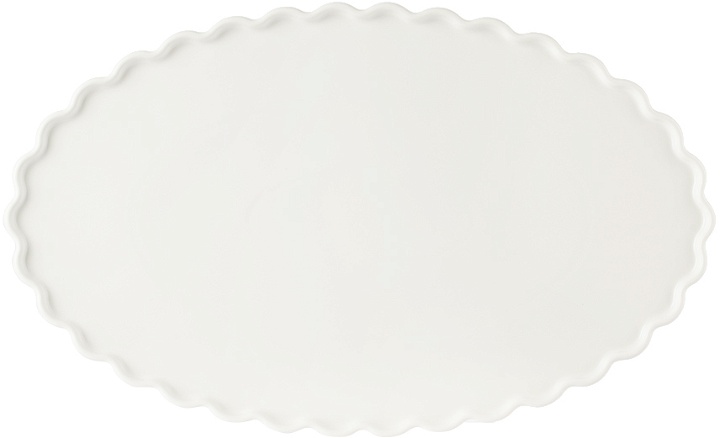 Photo: Fazeek White Wave Oval Platter
