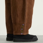 Story mfg. Men's Canvas Lush Pants in Brown Wonky-Wear