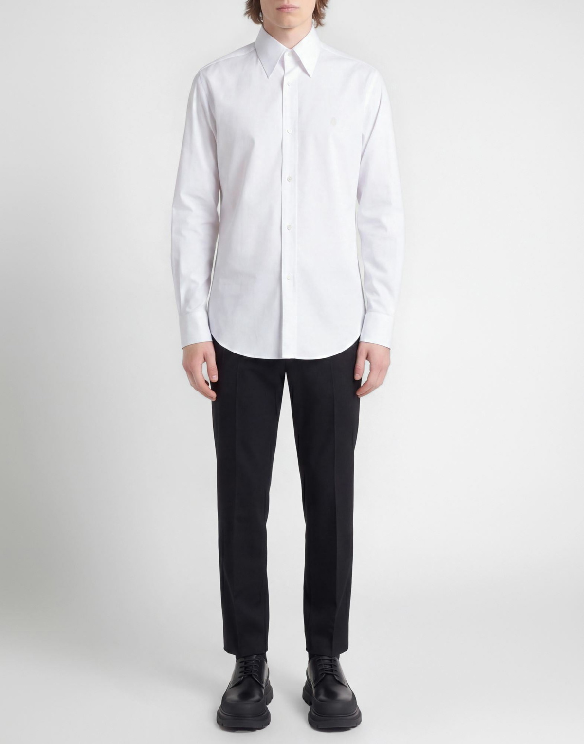 Mcqueen Mens Shirt in White