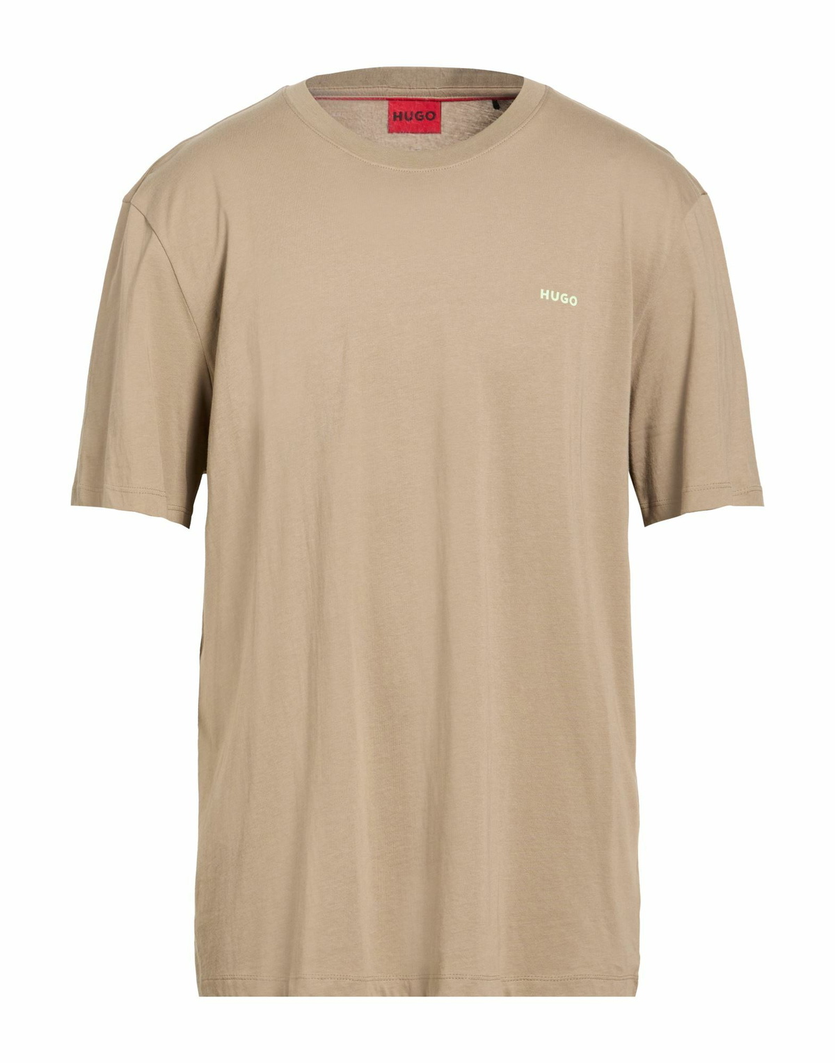 Hugo Mens T-shirt Khaki