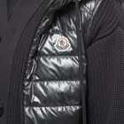 Moncler Men's Akashi Hooded Down Vest in Black