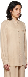 Gabriela Coll Garments SSENSE Exclusive Beige No.187 Shirt