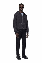 Diesel S-Athene Low-Low-top leather sneakers with D patch - Sneakers Mens in Black