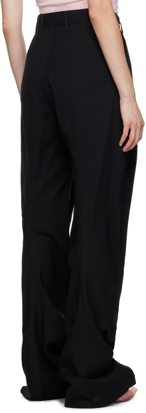 Y/Project Black Banana Trousers