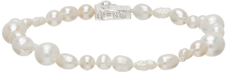 Photo: Bleue Burnham Off-White Antique Pearl Bracelet