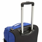 Eastpak Transit'r Small Travel Bag With Wheels in Tarp Blue 