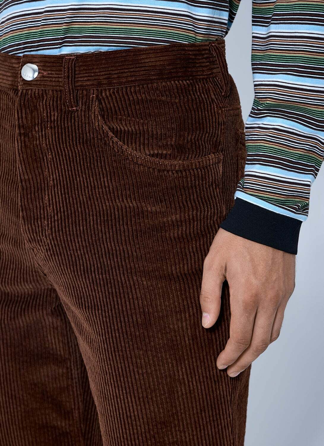 Marni Corduroy Straight-Leg Trousers