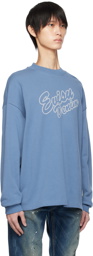 Evisu Blue Print Sweatshirt