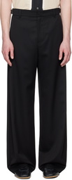 System SSENSE Exclusive Black Twill Trousers