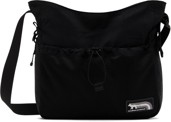 Photo: Maison Kitsuné Black Flash Fox Messenger Bag