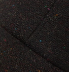 Paul Smith - Stripe-Trimmed Wool-Tweed Baseball Cap - Black