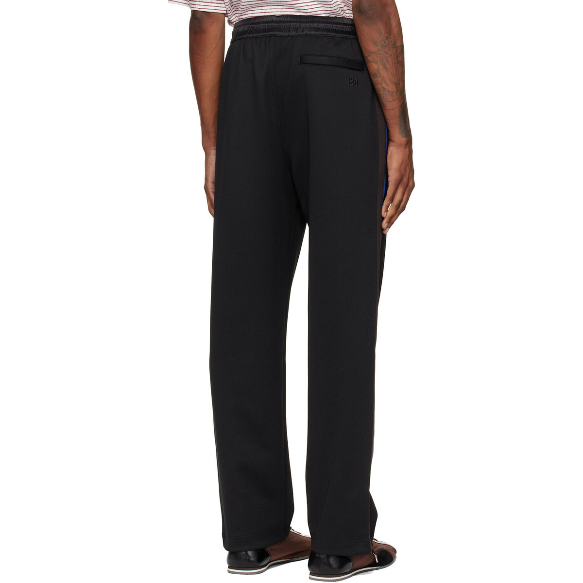 Wales Bonner Black Form Track Pants