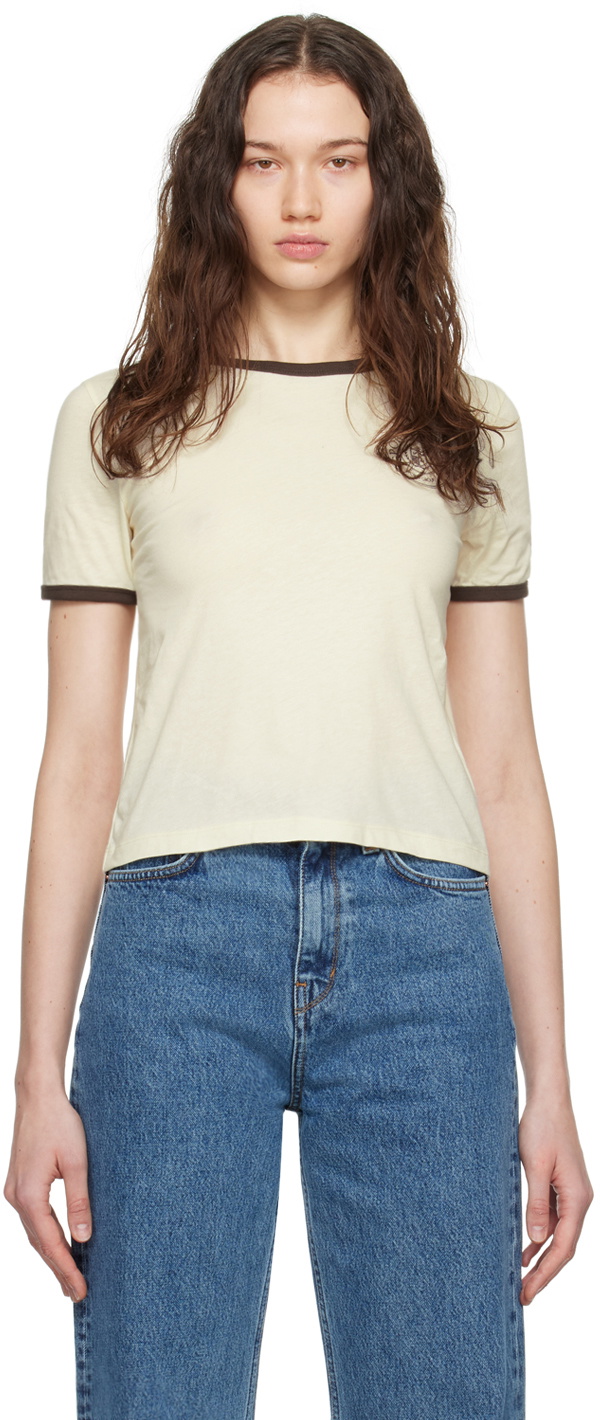 Sporty&Rich｜ (Connecticut Crest T-Shirt - Heather Gray/ CRESTSEAL100THTSHIRTHEATHERGRA