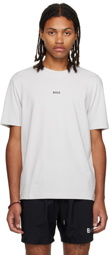 BOSS Gray Bonded T-Shirt