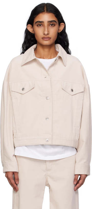 Photo: A.P.C. Beige Cally Jacket