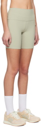 Alo Green High-Waist Biker Shorts