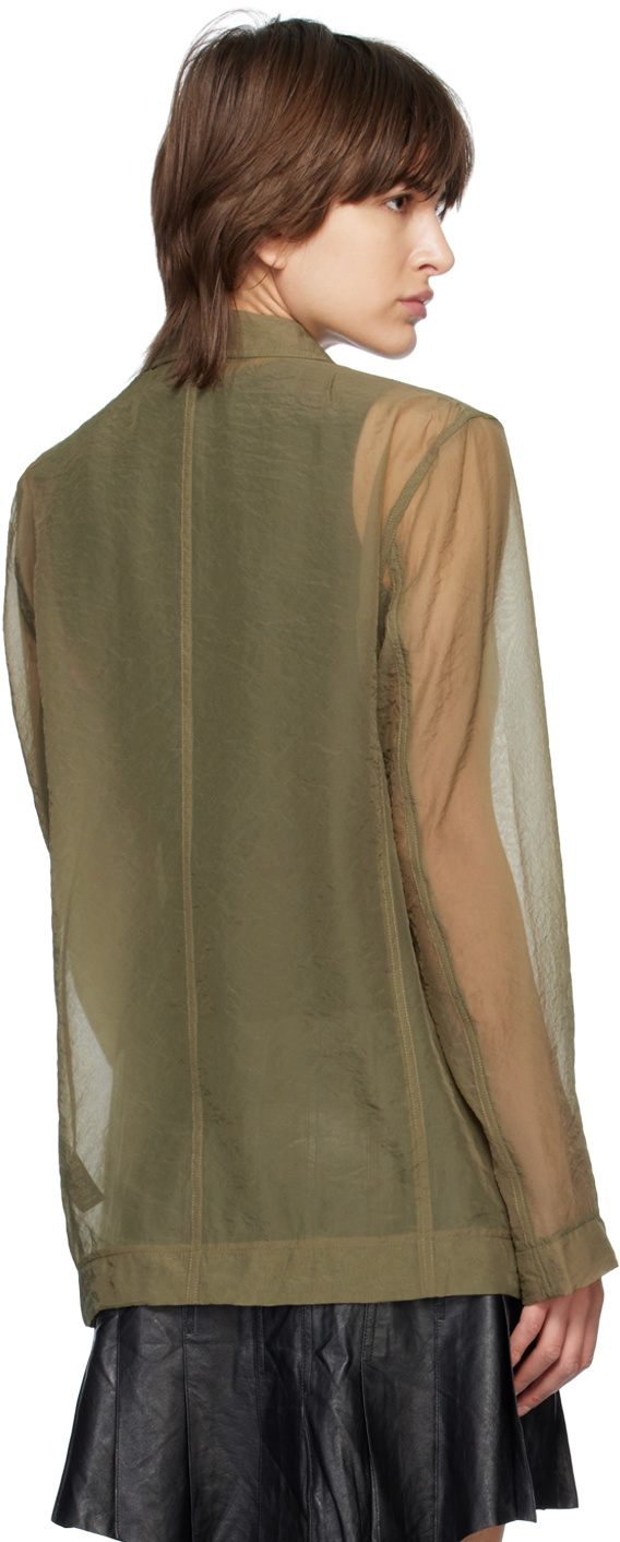 Helmut Lang - Man - Green - Blazer
