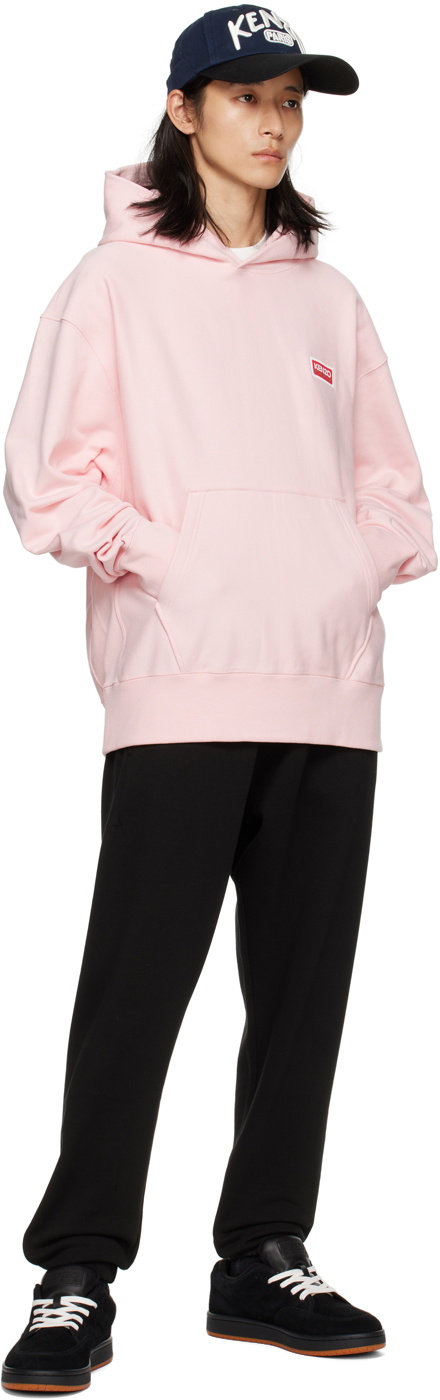 Kenzo Pink Kenzo Paris Oversized Hoodie Kenzo