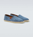 Etro Paisley gabardine espadrilles