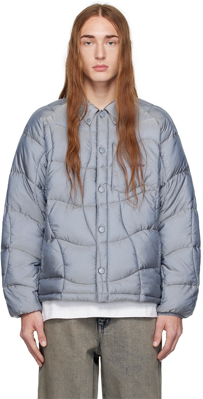 Photo: Dime Gray Wave Puffer Jacket