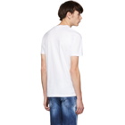 Dsquared2 White Disco Punk Cool Fit T-Shirt