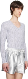 SAPIO White & Black Nº 21 Long Sleeve T-Shirt