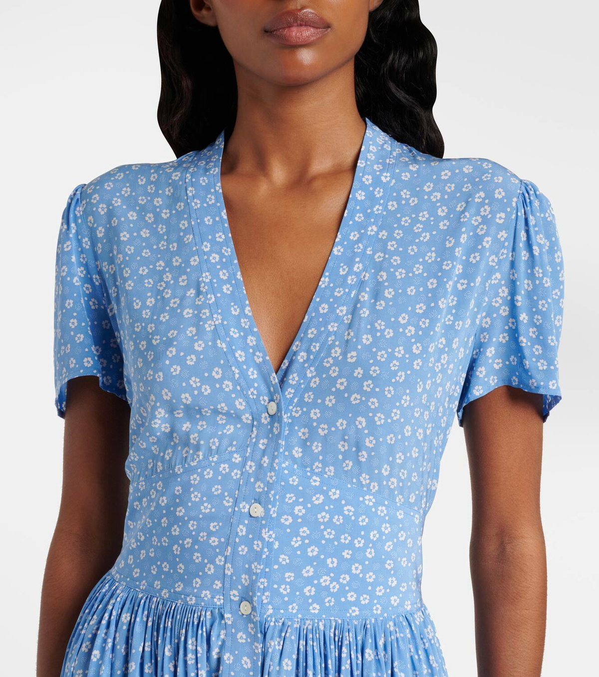 Polo Ralph Lauren Floral crêpe shirt dress