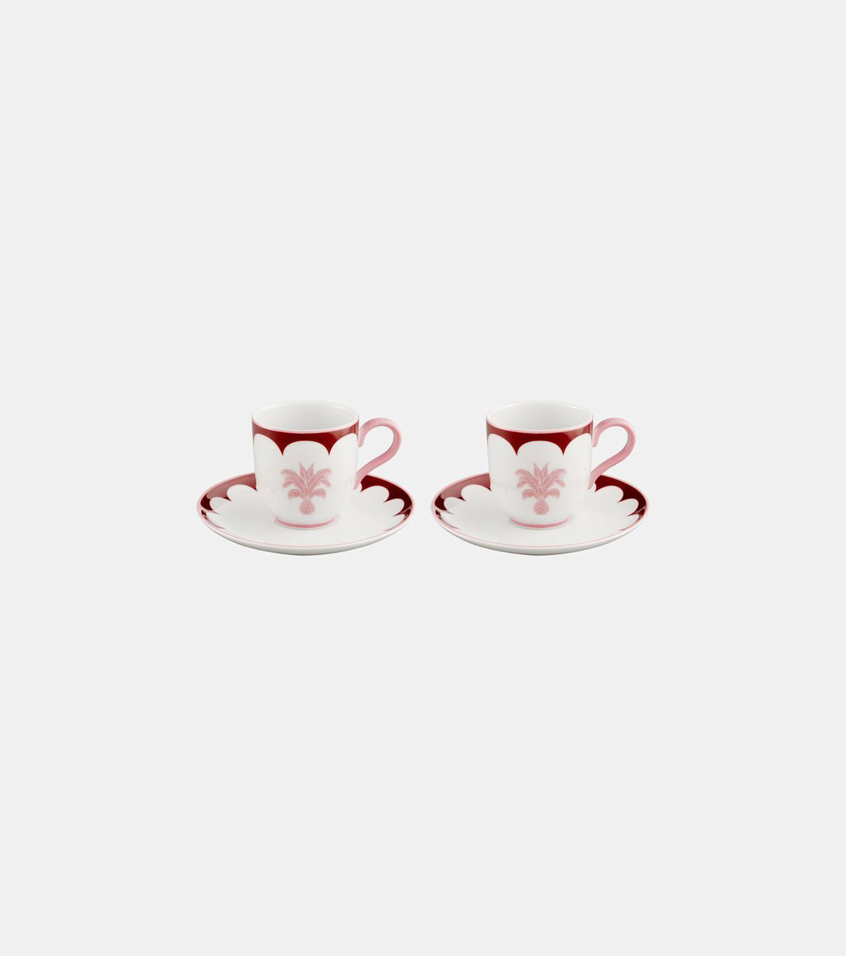 Aquazzura Casa Jaipur set of 2 espresso cups and saucers