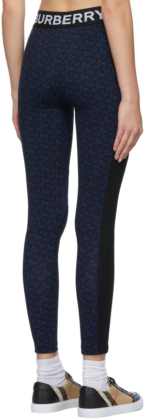 Women's Madden Leggings With Burberry Check Inserts by Burberry