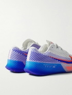 Nike Tennis - NikeCourt Air Zoom Vapor 11 Rubber-Trimmed Mesh Tennis Sneakers - Blue