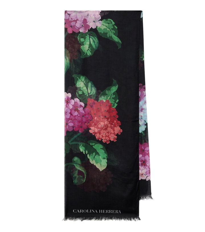 Photo: Carolina Herrera Floral scarf