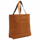 Human Made Men's Duck Canvas Tote Bag in Brown 