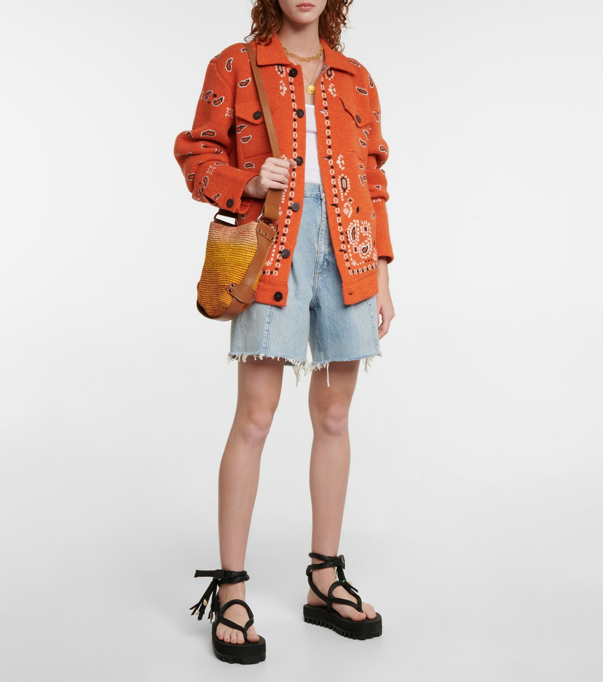 Alanui - x Suicoke fringed sandals
