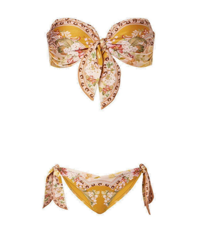 Photo: Zimmermann Wylie Scarf Tie floral bikini
