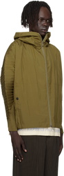 HOMME PLISSÉ ISSEY MIYAKE Khaki Cascade Jacket