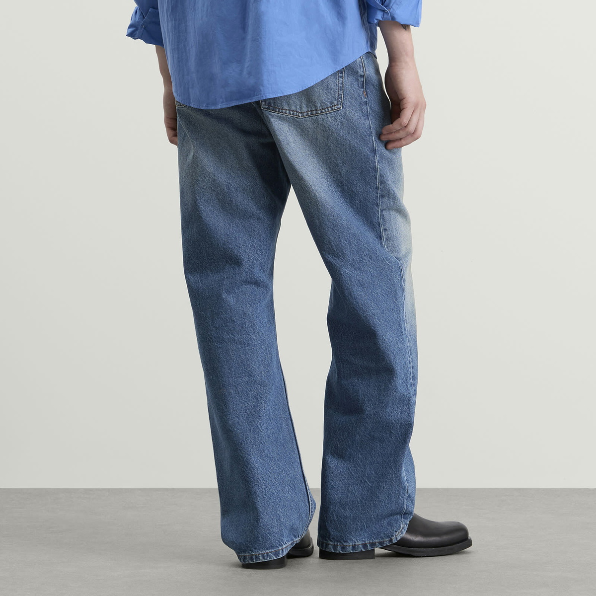 MM6 Maison Margiela Men's Pants 5 Pockets in Blue