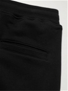 Schiesser - Karl Tapered Cotton-Jersey Cargo Sweatpants - Black