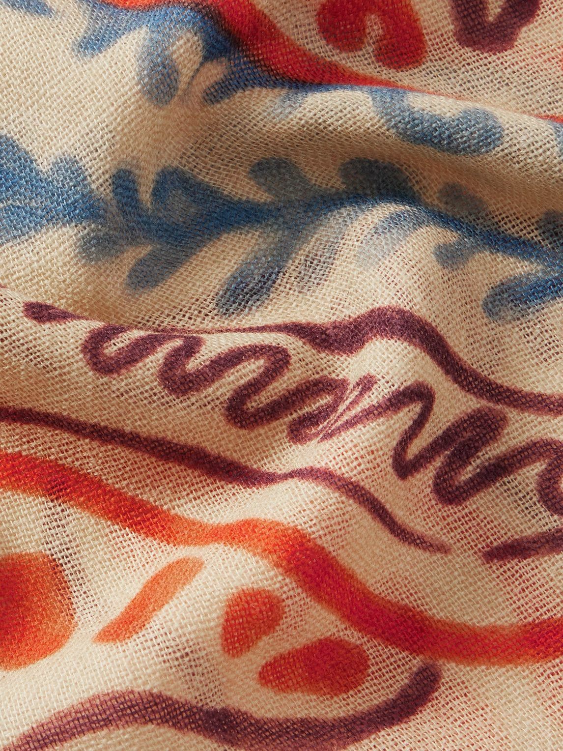 A Kind Of Guise - Bora Printed Virgin Wool Scarf