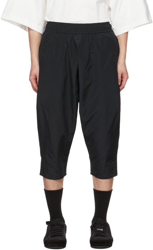 Photo: Julius Black Double Tuck Crop Trousers