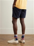 Save Khaki United - Easy Straight-Leg Cotton-Twill Drawstring Shorts - Blue