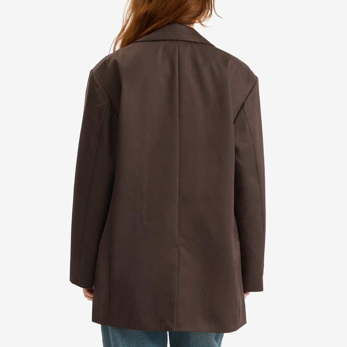 Represent Women's Crimp Blazer in Black Coffee