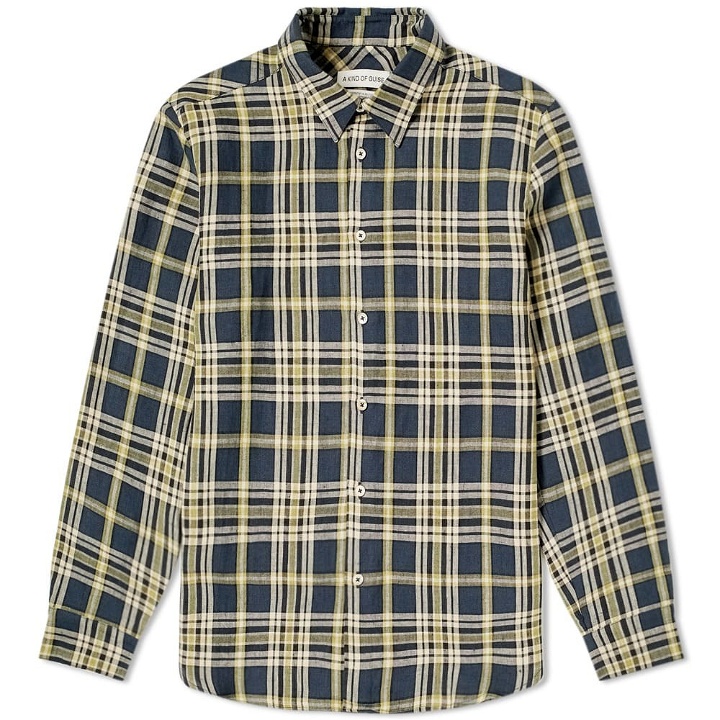 Photo: A Kind of Guise Flores Shirt Blue Check