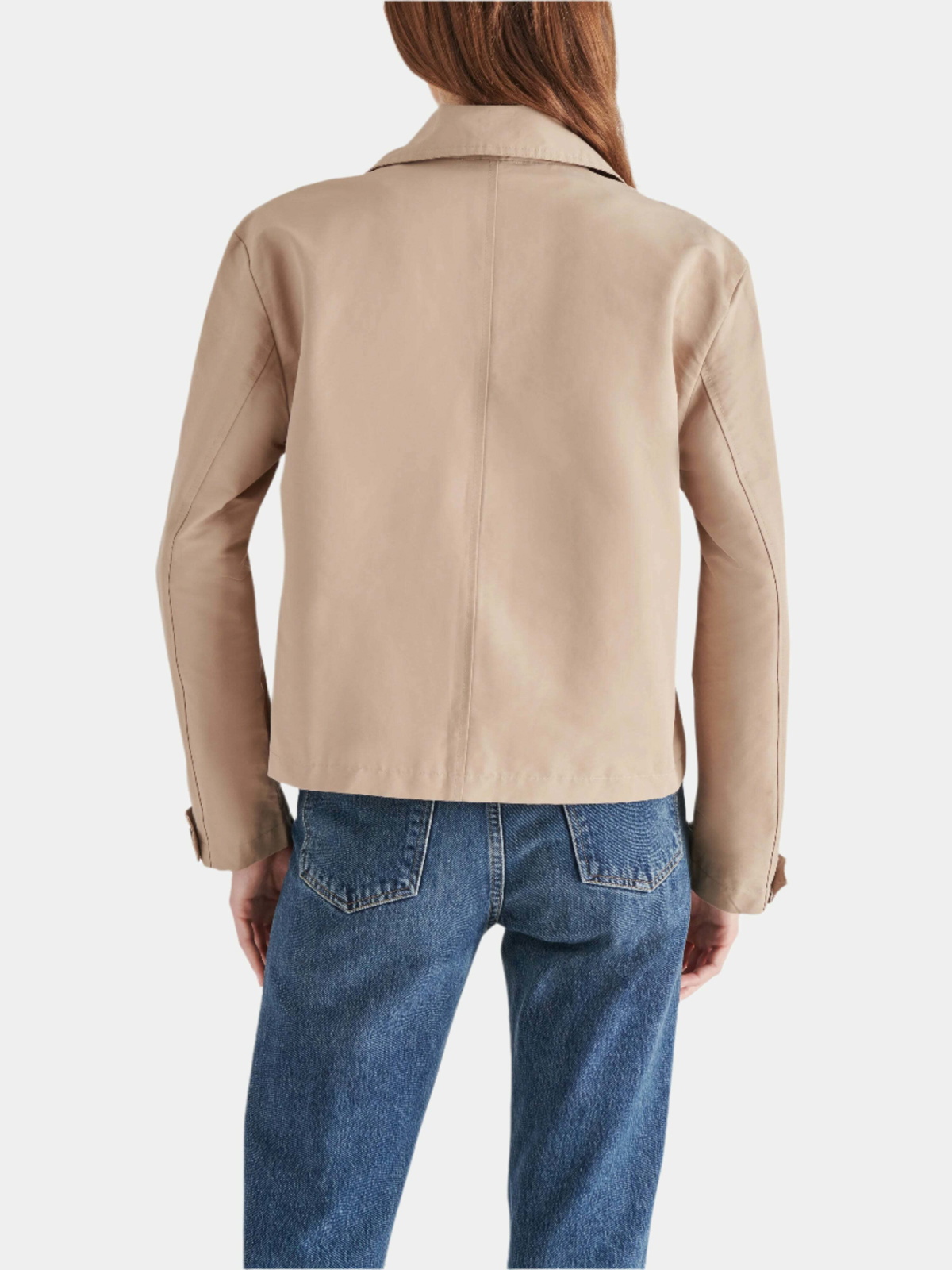 Steve Madden Trench Jacket in Khaki