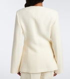 Róhe Wool-blend bouclé jacket