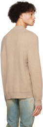 Isabel Marant Beige Crewneck Sweater
